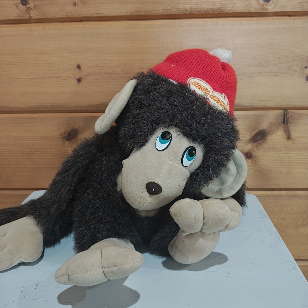 1985 Galoob animated Monkey Jibber Jabbers Very Rare HTF Vintage Need Repair D41